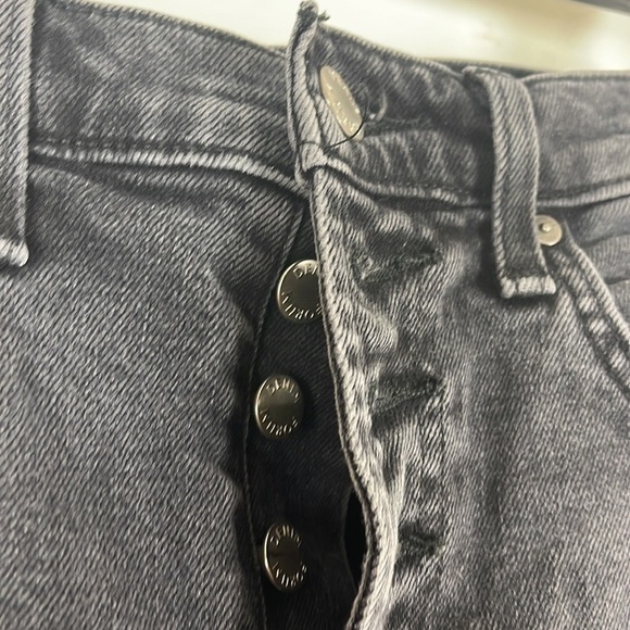 Denim forum yoko high rise slim frayed hem size 23 - Picture 6 of 11